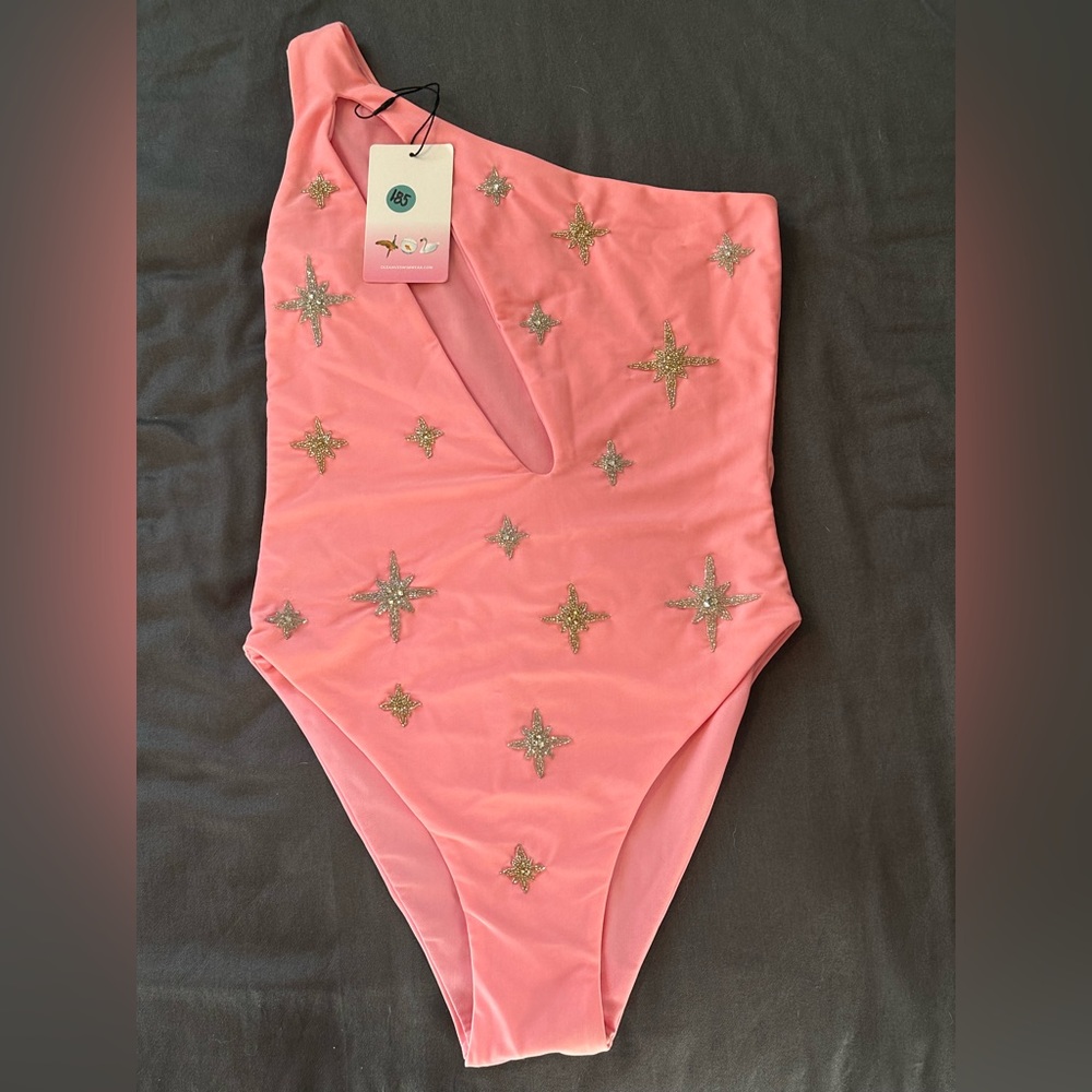 NWT S OCEANUS ONE PIECE BATHING SUIT
